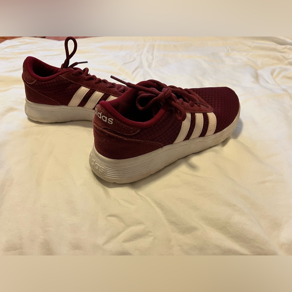 ADIDAS Maroon Tennis Shoes, Size 6 1/2